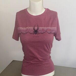 Spyder Women's Mauve Graphic Tee